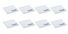 CRIZAL Microfiber Cleaning Cloth for Glasses, Full Size, 8 Pack