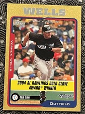 2005 Topps - Gold Glove Vernon Wells #701 Gold 0630/2005