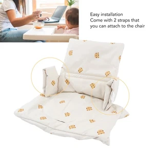 ］High Chair Cushion Cartoon Pattern High Chair Supporting Cushion For