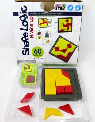 Shape Logic Brains Up STEM Game Single Player Creative Logic Game