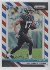 2018 Panini Prizm Rookie Red White & Blue Prizm DJ Chark Jr #223 0cs9