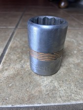 Vintage Plomb 3/4 Drive 1-11/16 Socket USA Made 12 Point #5554