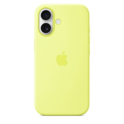 Silikonhülle mit MagSafe Apple iPhone 17 - Neon Yellow