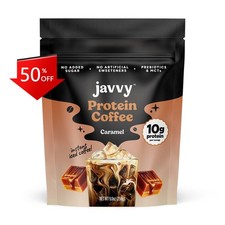 Javvy Caramel Protein Instant Coffee - 9oz