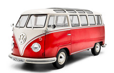 1/18 VW BUS VOLKSWAGEN T1 SAMBA 1962 Model Car -RED-