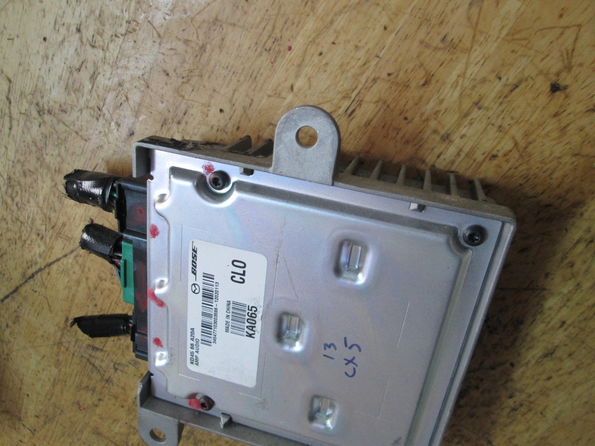 2013 2016 MAZDA CX-5 RADIO AUDIO AMPLIFIER AMP BOSE KD45-66-A20A
