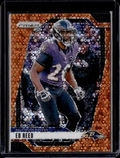 2024 Panini Prizm #27 Ed Reed Orange Disco Prizm