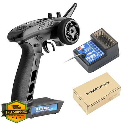 HOBBYMATE Flysky FS GT5 RC Transmitter FS BS6 Gyro Receiver