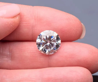 CERTIFIED 6.27 Carat Natural Diamond D Grade ROUND CUT LOOSE VVS1/ 12.5 mm