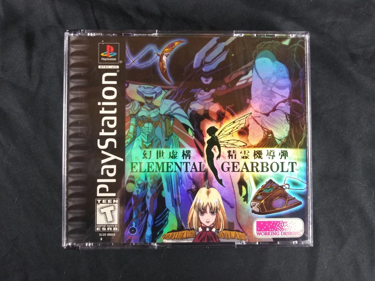 Gioco PS1 Giapponese GENSEI KYOKO Elemental Gearbolt Per PS1 - Gioco Usato Per Sistema NTSC-J (Giappone) Videogioco Retro PS1 Gioco PS1 Giapponese GENSEI KYOKO Elemental Gearbolt Per PS1 - Gioco Usato Per Sistema NTSC-J (Giappone) Videogioco Retro PS1