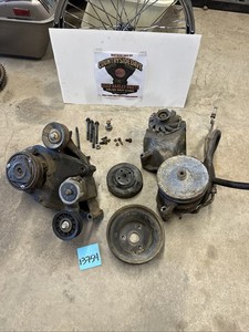 bbc serpentine kit OEM Truck Chevy Pickup Ac Alternator Pulleys  Power Steering