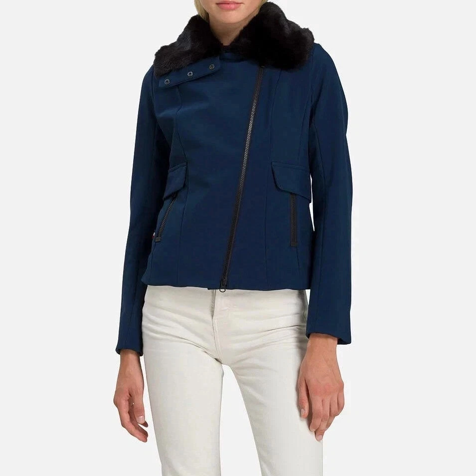 Rossignol Womens Josiane Softshell Jacket Coat Winter Navy Genuine RRP £320 Ski - Image 4 of 4