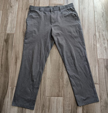 Uniqlo Men’s Gray Dress Pants – Size L – Slim Fit Trousers – Casual/Office Wear