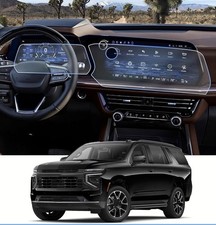  4Pack 2025 2026 Chevy Tahoe Screen Protector for Main  Dash 4Pack Nano 