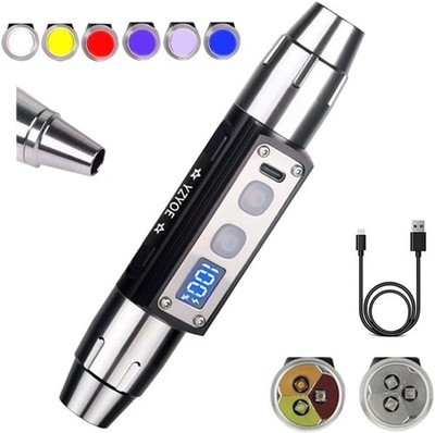 Gemstones UV Flashlight, Super Bright Gem Tester for All Stones, White