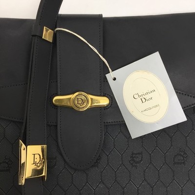 ORIGINAL CHRISTIAN DIOR VINTAGE TASCHE MADE IN FRANCE (NIE BENUTZT)
