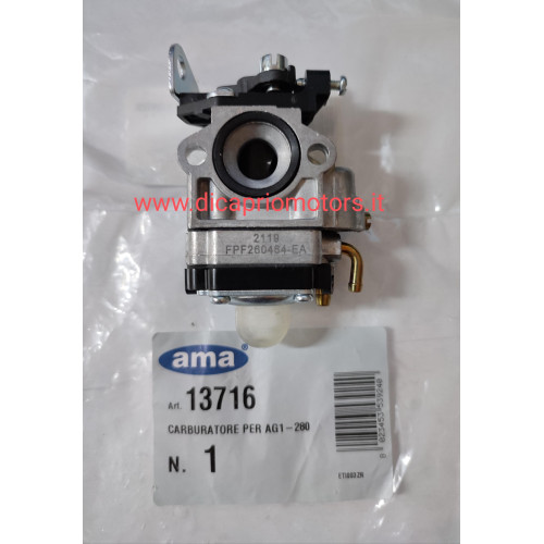 Carburatore AMA AG1-280 Ricambio 13716 per Decespugliatori 26cc