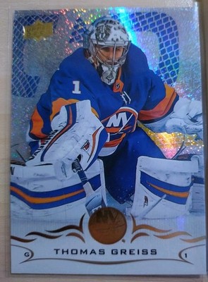 Thomas Greiss Speckled Rainbow - New York Islanders Upper Deck Series 2 2018-19