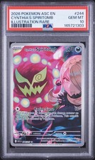 2026 Pokemon Ascended Heroes #244 Cynthia'S Spiritomb Illustration Rare PSA 10 on eBay