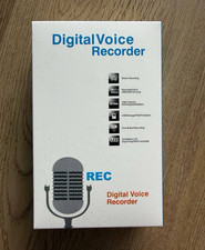 Handheld Digital Voice Recorder Voice Activated USB Flash Memory w/ Cables