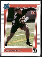Joseph Ossai 2021 Donruss #327 RC Cincinnati Bengals