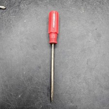 Vintage Craftsman 41053 G WF Red Flathead Screwdriver