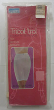 Vtg 70's Montgomery Ward PANTY-GIRDLE Tricot 'trol LONG LENGTH Beige Small NEW