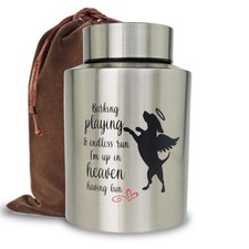 Pet Cremation Urns for Dogs Ashes, Up to 60 lbs Dog Memorial Keepsake Urns for A