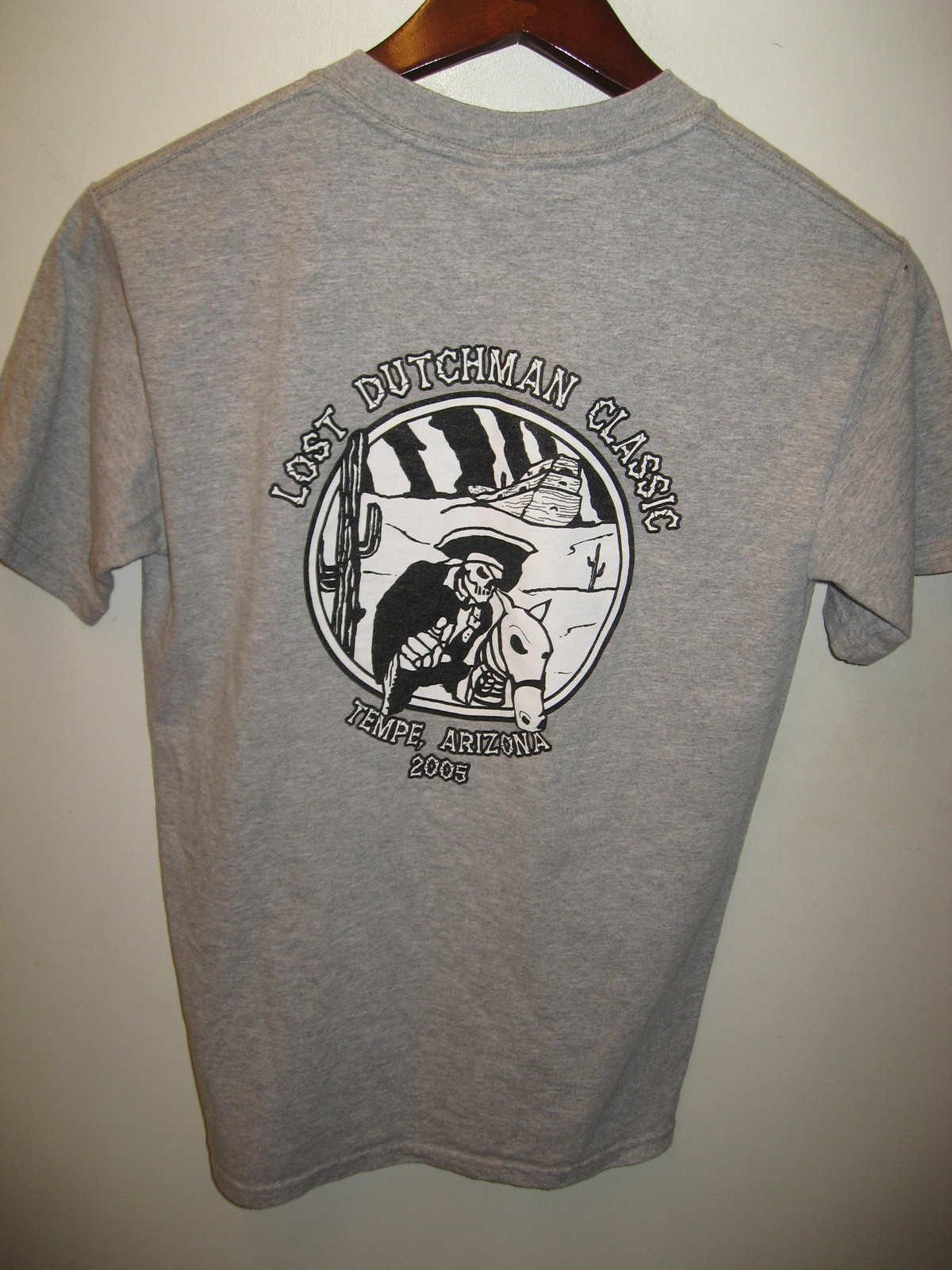 Camiseta Lost Dutchman Swim Meet 2005 Tempe Arizona Marin Pirates Equipo de Natación S