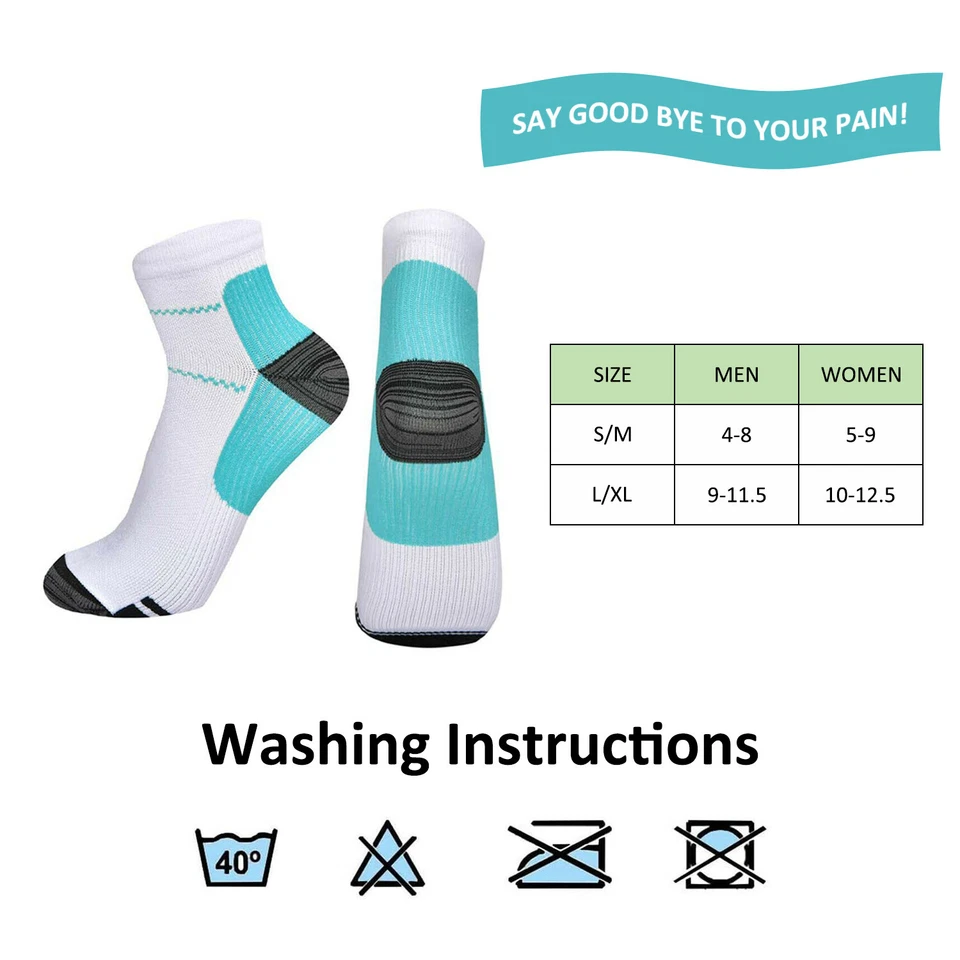 Sock Men's Plain Solid Cotton Sports Ankle Athletic Socks Winter Soft Comfort - Image 4 of 4