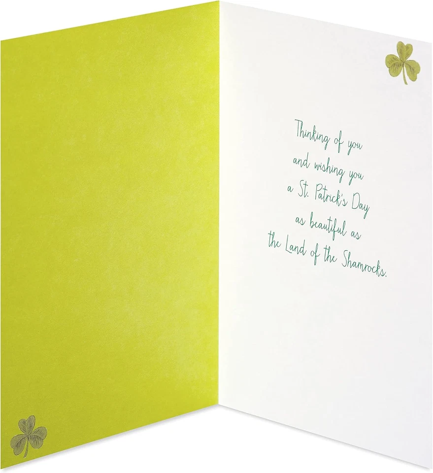 American Greetings St. Patrick’S Day Cards Pack, Map of Ireland (6-Count) - Image 3 of 4