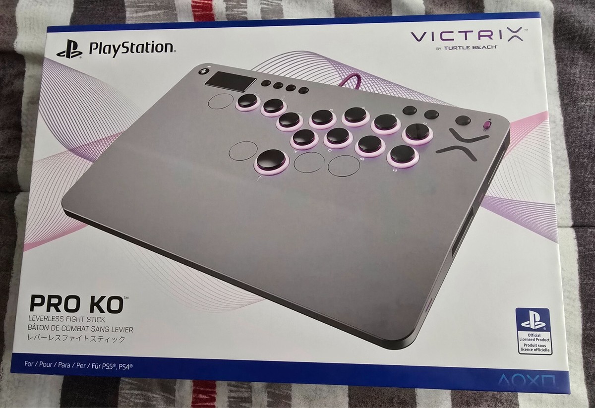 Turtle Beach Victrix Pro KO Leverless All Button Fight Stick for