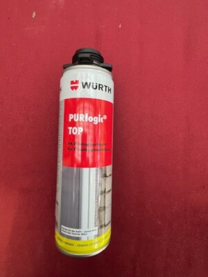 PURLOGIC  1K Montageschaum, Pistolenschaum 500ml Betongrau  1 Karton (  15 Stk )