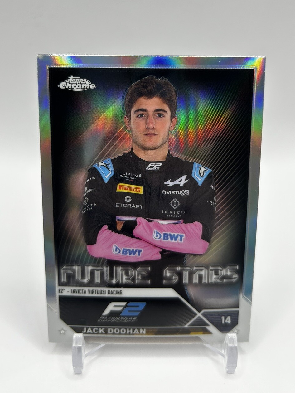2023 Topps Chrome Formula 1 F2 #72 Jack Doohan Refractor