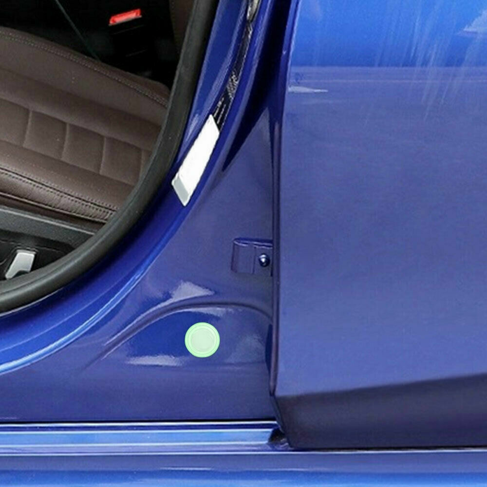 10xwhite Car Door AntiShock Silicone Pad ShockAbsorbing Gasket Auto