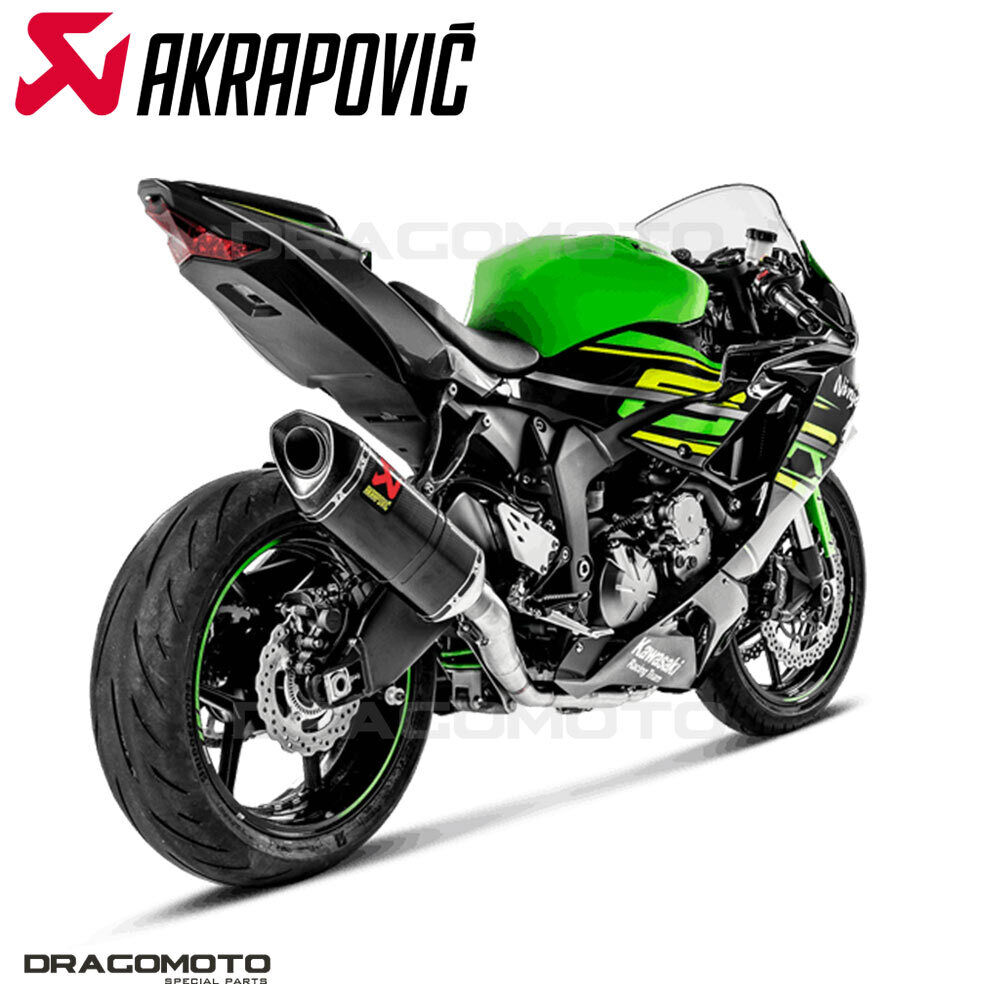 KAWASAKI ZX-6R 2009-2020 Full exhaust AKRAPOVIC Carbon RC S-K6R11-RC