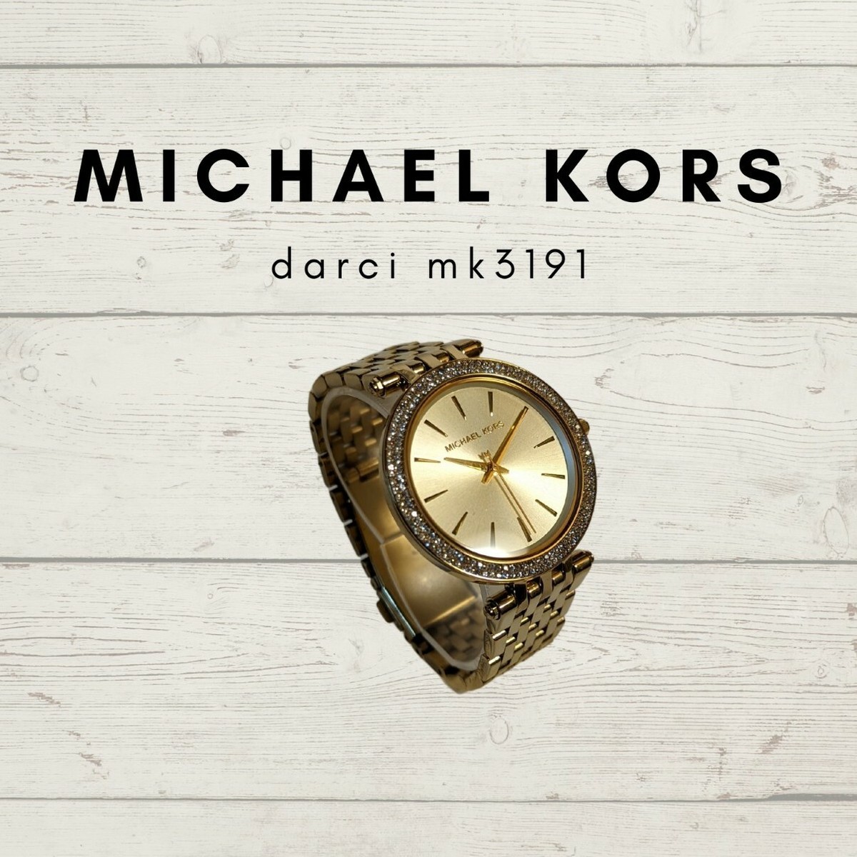 Michael Kors MK3191 Darci Gold tone Stainless Steel watch Michael Kors MK3191 Darci Gold Tone Dial Pave Ladies Wrist  main image 4