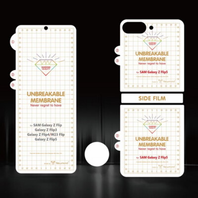 Screen Protector For Samsung Galaxy Z Flip5 Flip4 Flip6 Front Back Hydrogel Film