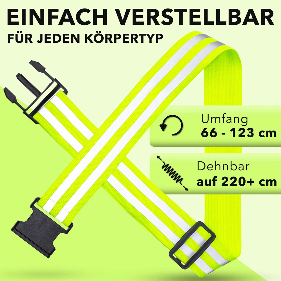 Avana Reflector Cinturón Reflectante - Amarillo - Imagen 3 de 4