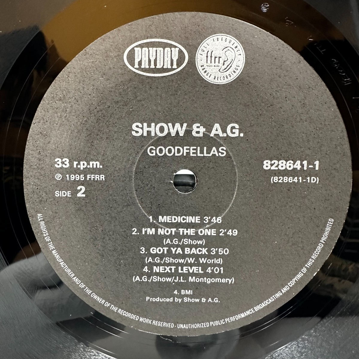 From Japan Showbiz & A.G. / Goodfellas 1995 Original Vinyl
