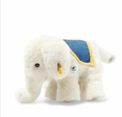 STEIFF White Elephant EAN 084119 25cm - Neu 2020 Kauf beim Steiff Fachhändler UK