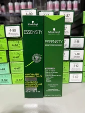 (2PACK) Schwarzkopf ESSENSITY Permanent Hair Color, 2.1oz.