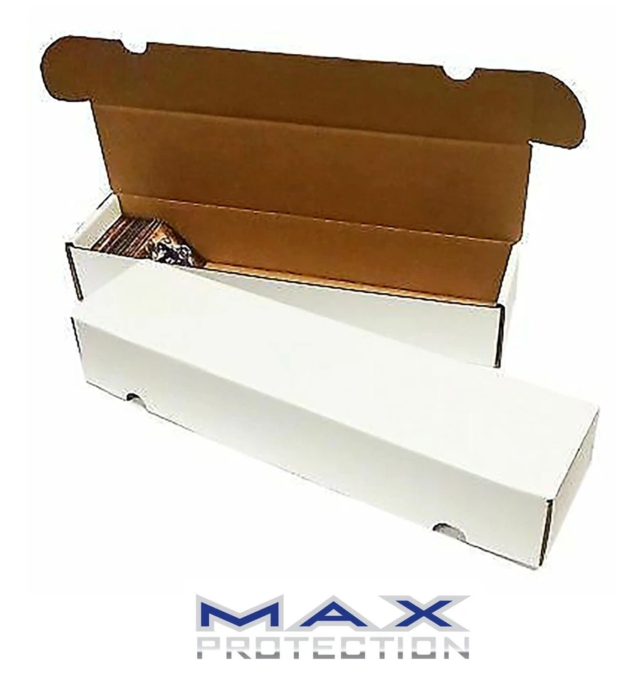 100 Ct Max Pro 800 Card Storage Box - Gaming Trading Sports - Made in the USA