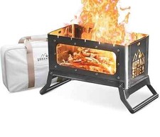 NEW Urbanside Stainless Steel Camping Wood Stove