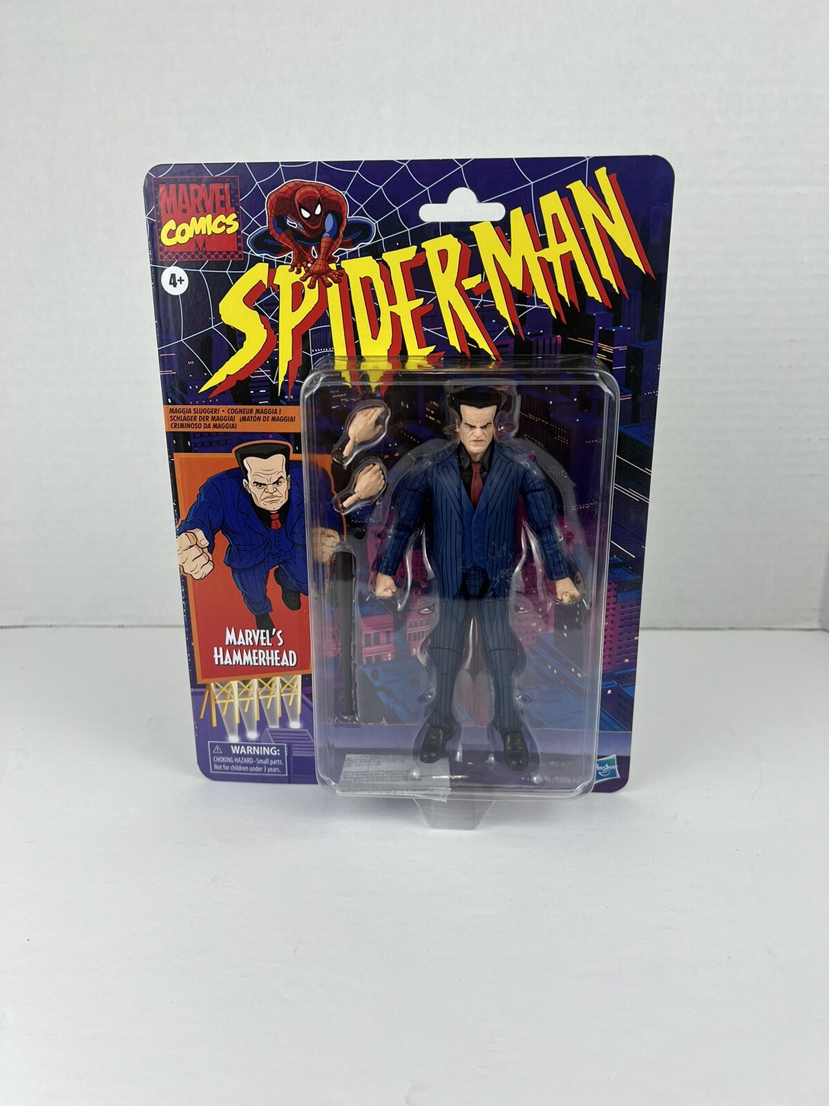 MARVEL LEGENDS RETRO Spider-Man Hammerhead Action Figure 6 inch NEW