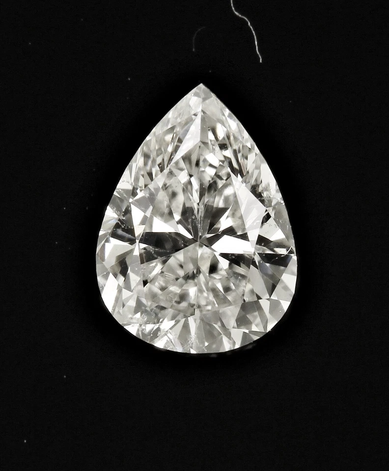 Pear Diamond 0.30Ct I SI2 Natural Tear Loose Solitaire Engagement Birthday Gift - Image 2 of 4