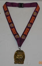 Chuck E Cheeses Exclusive Souvenir Birthday Star Medal