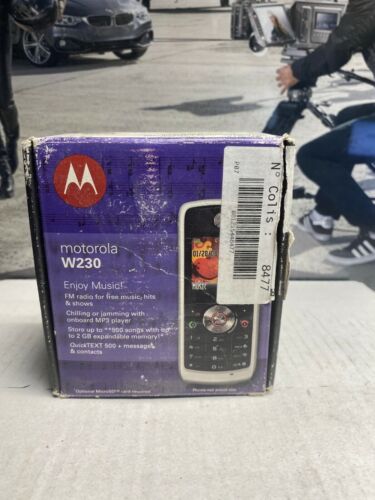 MOTOROLA W230 Mobiltelefon aus altem Lagerbestand, seltenes Sammler-Handy GSM 1 - Bild 1 von 3