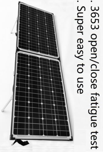 12V 140W Folding solar panel Kit.  Easy to use. Suit Lead Acid & Lithium Battery - Picture 1 of 9