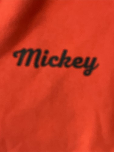 DISNEY AMAZON MICKEY Full Zip Red Long Sleeve Hoodie YOUTH Sz L 10 - Picture 6 of 8